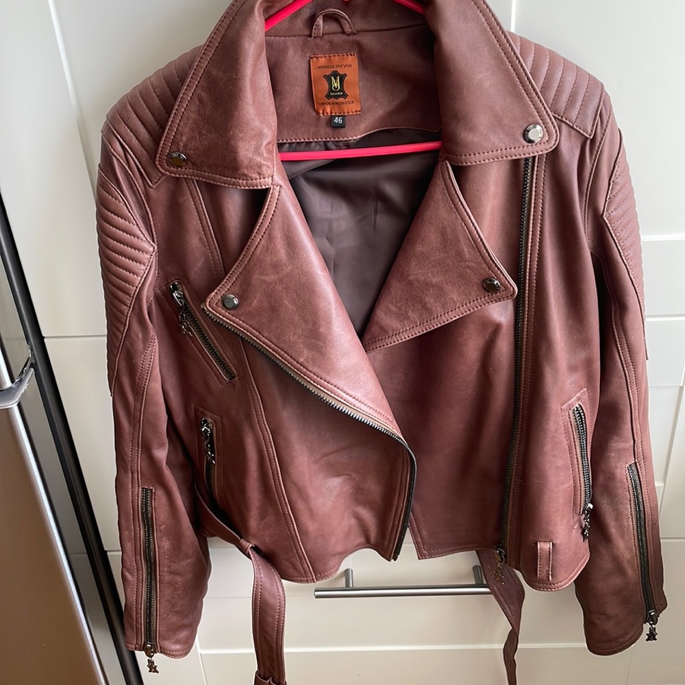 Leather jacket